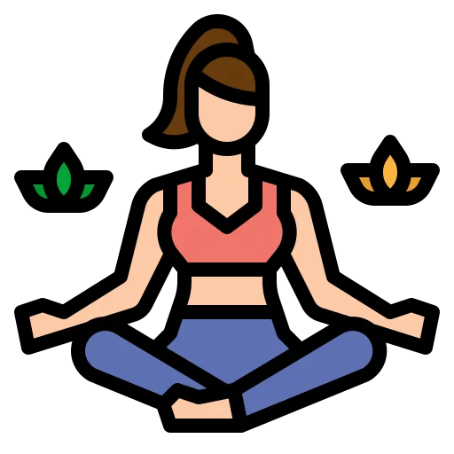 Yoga pavilion for mindfulness