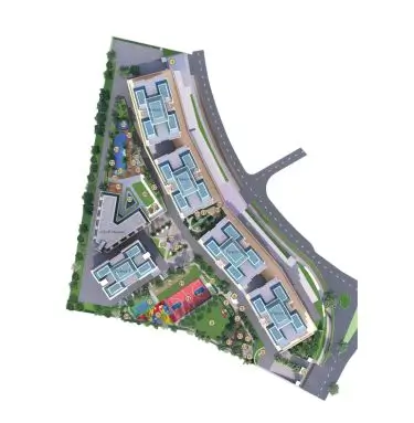 Indicative master plan of VVIP Madhuban Bapudham