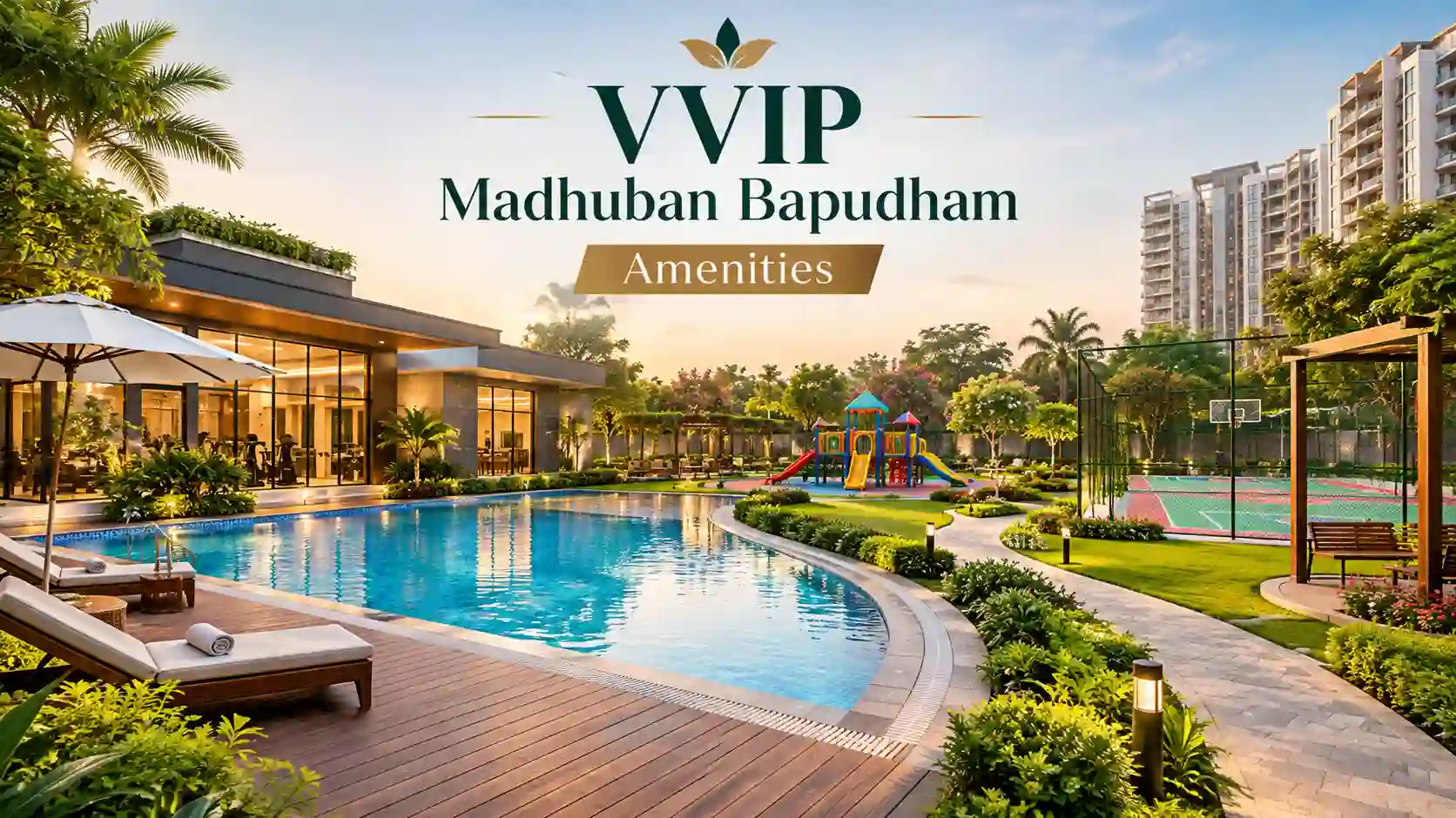 VVIP Madhuban Bapudham Ghaziabad Luxury Amenities Overview